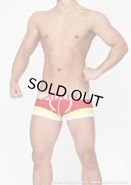 Photo1: Three Color Boxer "Red" (1)