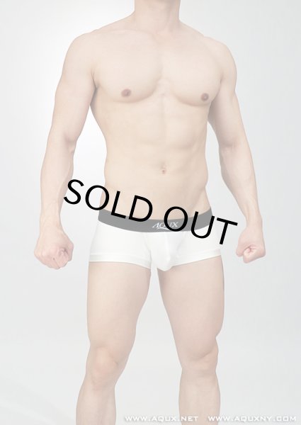 Photo1: Leg Band Boxer "White" (1)