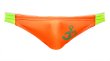 Photo3: Super Low Rise Bikinis "Orange" 「AQUX×SURF」 (3)