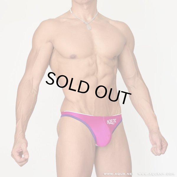 Photo1: Thong Bikini Swim "Magenta" (1)