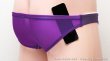 Photo5: Super Low Rise Bikinis "Sheer Purple" (5)