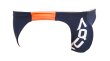 Photo5: Narrow Side Speedos "Navy" (5)