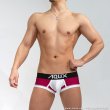 Photo1: A-Line Boxer "Bordeaux" (1)