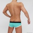 Photo2: Sporty Boxer "Turquoise Blue" (2)