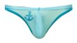 Photo3: Thong Bikini Swim "Sheer Light Blue" (3)