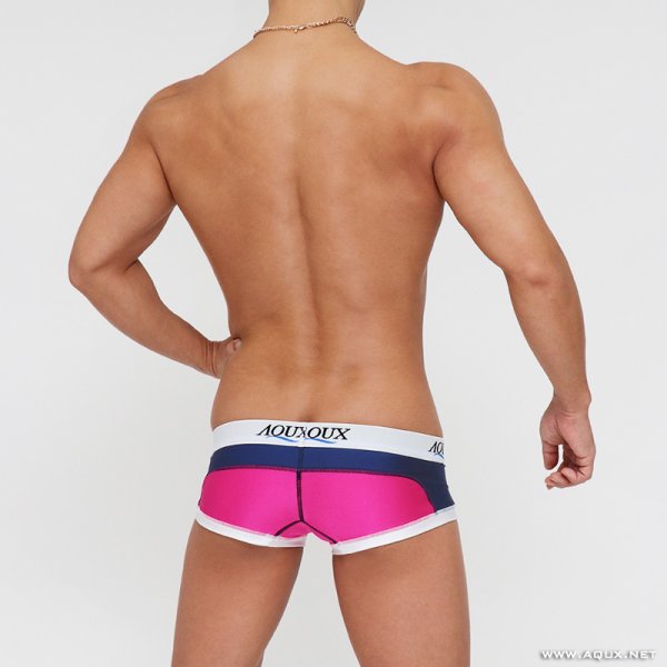 Photo2: Side T Boxer "Pink" (2)