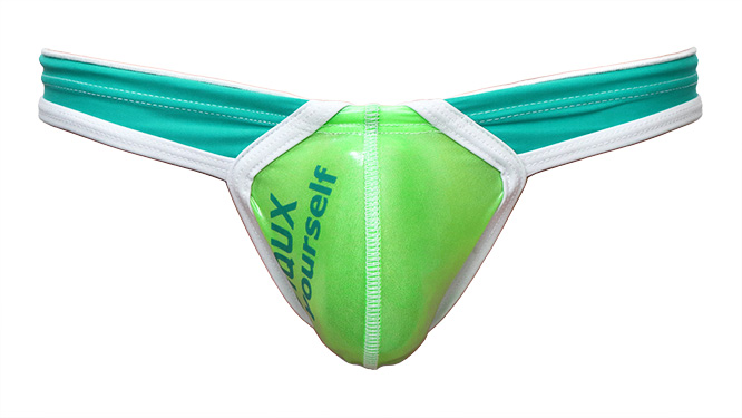 Photo1: Thong Bikinis Swim "Green" (1)