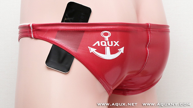 Red:L】MarineGuard Red 「AQUX×SURF」競パン-