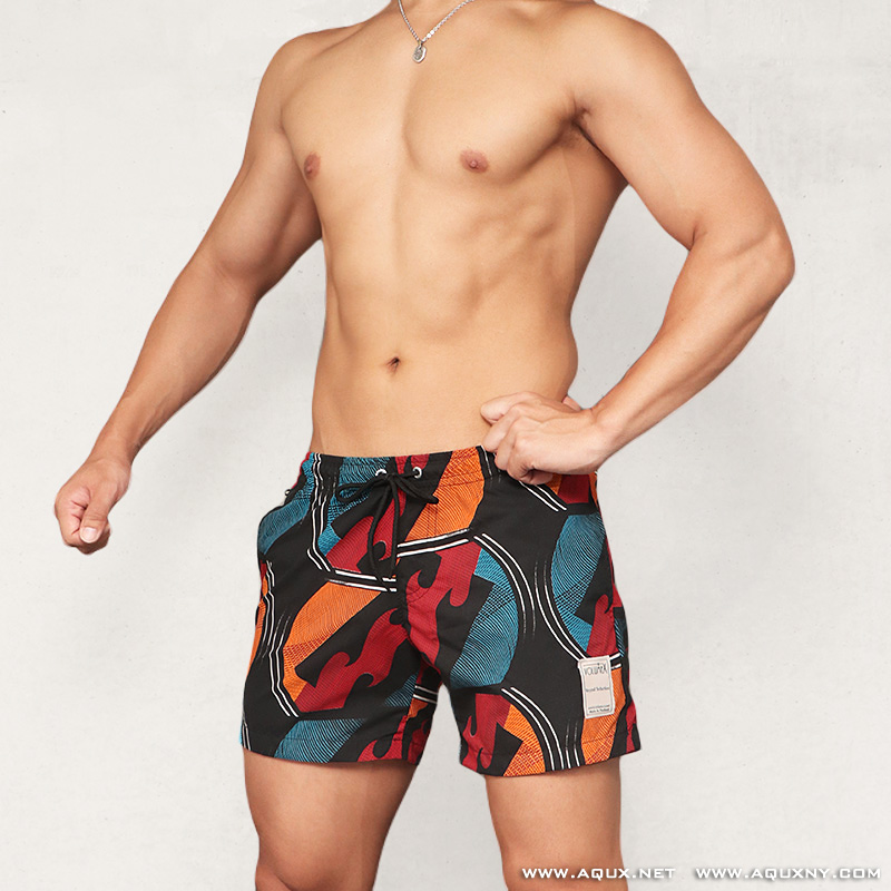 Photo1: Fancy Surf Pants "Red"  (1)